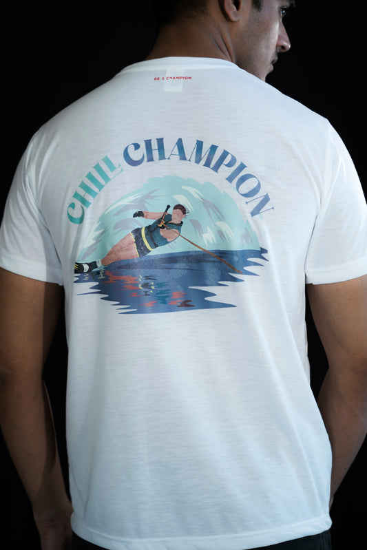 Chill Champions – Skiing Graphic for Winter Enthusiasts