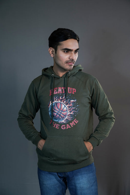 Heat Up the Game Hoodie – Fiery Graphics for Summer Enthusiasts